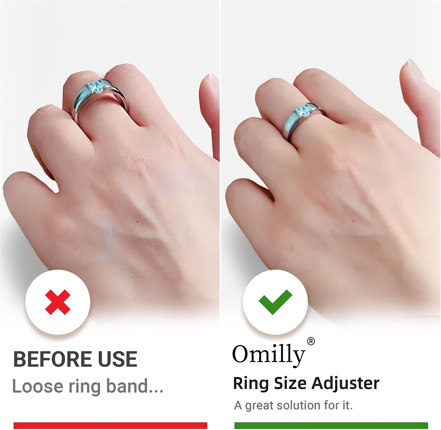 Ring Size Adjuster for Loose Rings, 150 Piece with 2 Styles (Spiral Coils, Sizing Strips) Ring Guards for Women & Men Loose Rings, Ring Size Adjuster Invisible Ring Fitter-Transparent, Grey, Nude