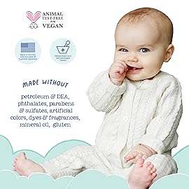 Oilogic Stuffy Nose & Cough Essential Oil Vapor Bath for Babies & Toddlers - Gentle Baby Bath Essentials - Pediatrician-Tested & Safe for Babies, 12.9 Fl Oz