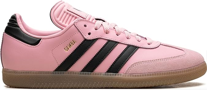 Adidas Samba Messi Shoes (Pink, 10.5)