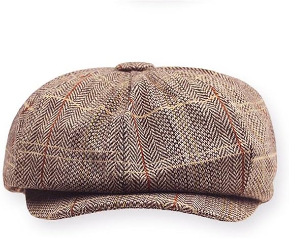 Cotone Berretto Irlandese Berretto Coppola Uomo Autumn Primavera Tweed  Berretto Gatsby : Amazon.it: Abbigliamento