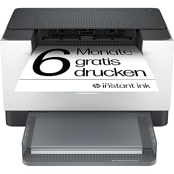 HP 6GW62E Laser Printer White Print