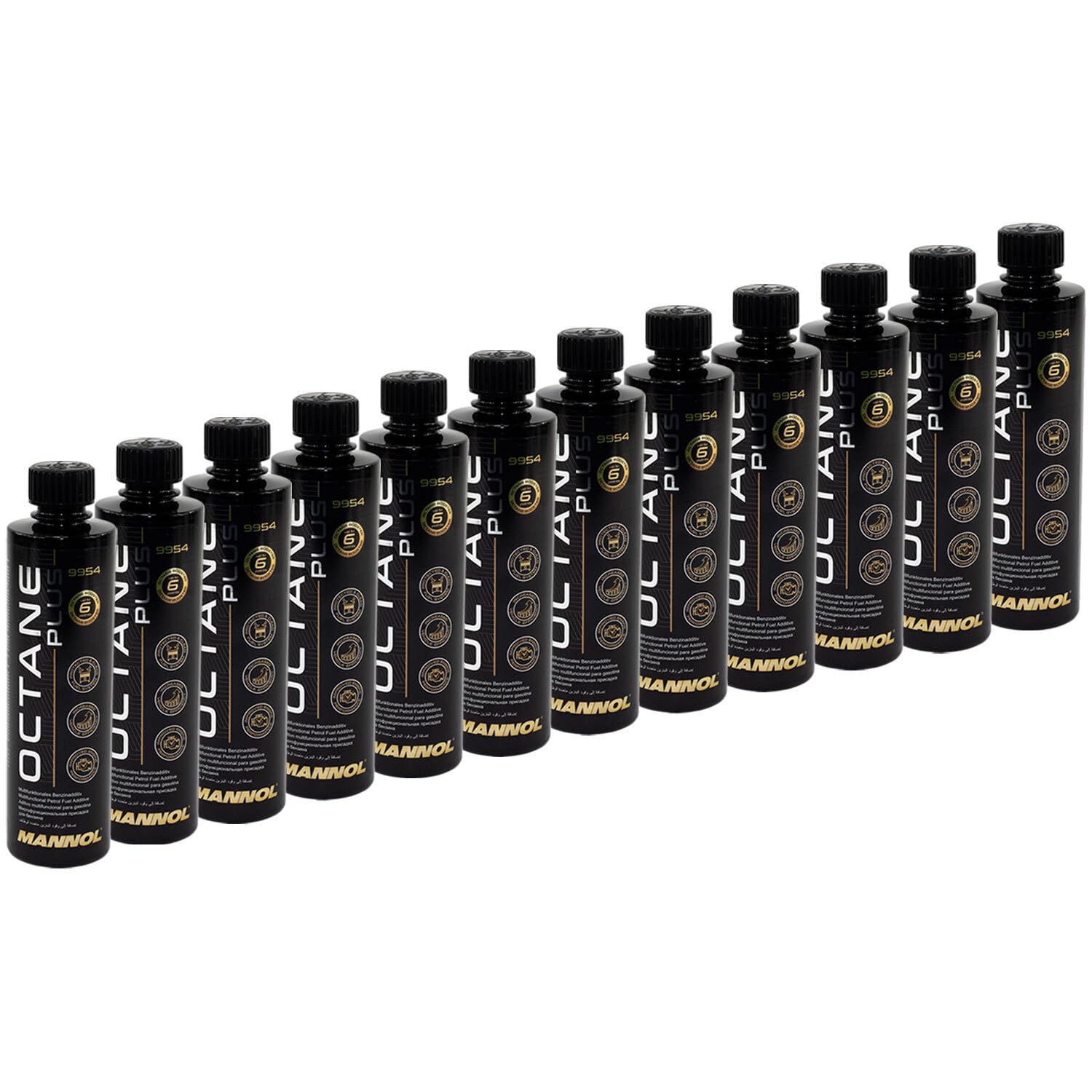 Super Benzin Oktan Plus Benzin Kraftstoff Additiv Mannol 9954 12 X 500 ml