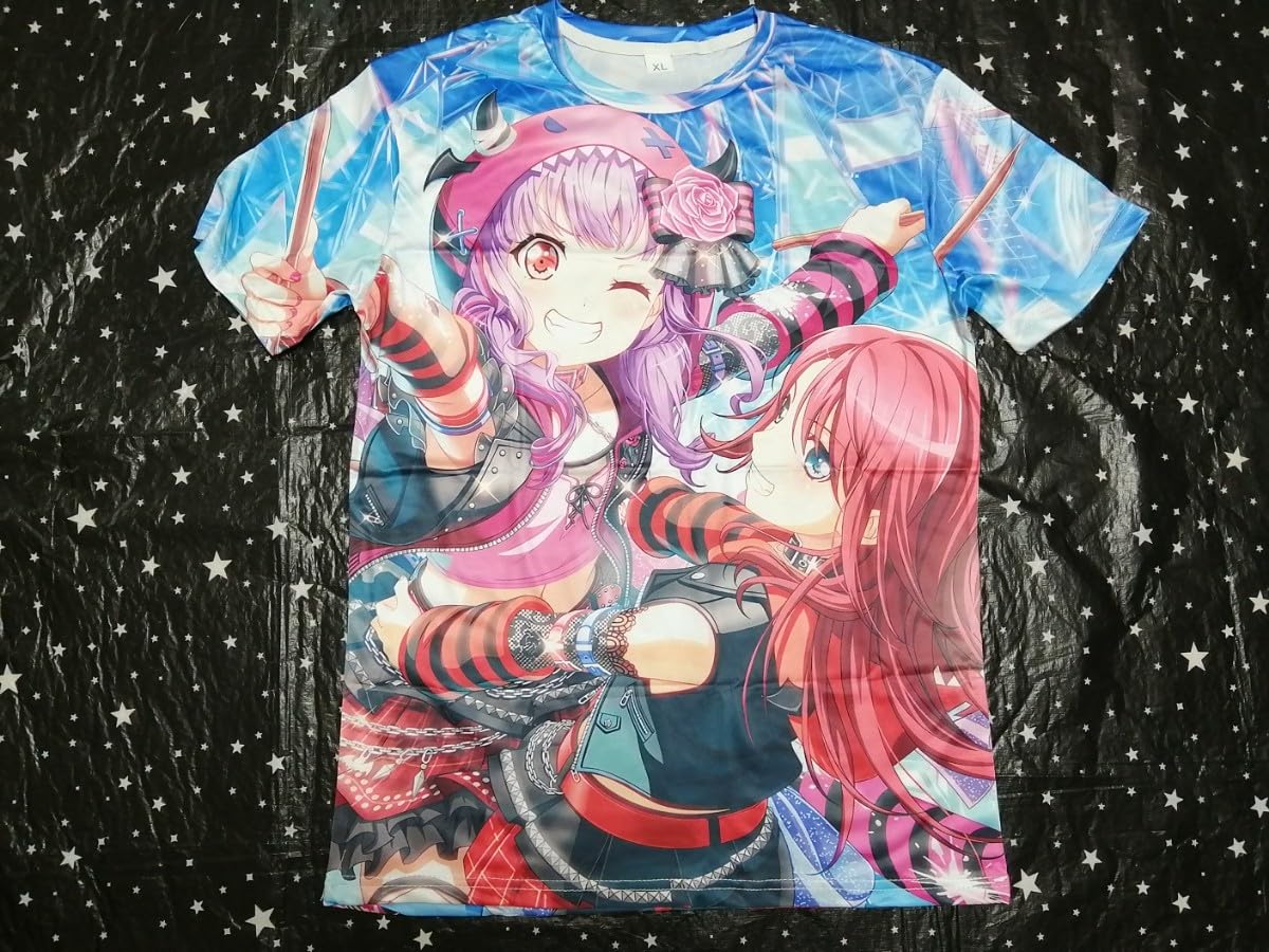 バンドリ Afterglow 宇田川巴Tシャツ Amazon.co.jp: バンドリ 宇田川あこ 宇田川巴 フルグラフィック