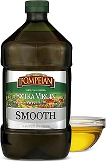 Pompeian Smooth Extra Virgin Olive Oil, Contains Polyphenols, First Cold...