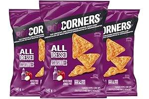 Pop Corners, All Dressed Flavoured Popped-Corn Chips, The Canadian Seasoning Taste You Love!