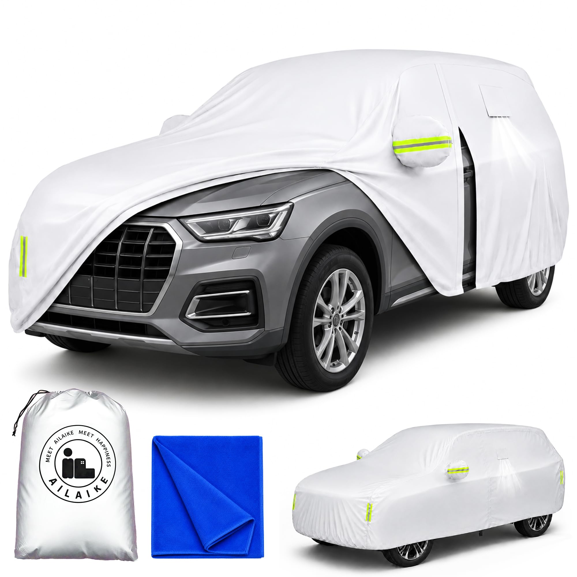 Car Cover Waterproof All Weather Custom Fit for Audi Q5.