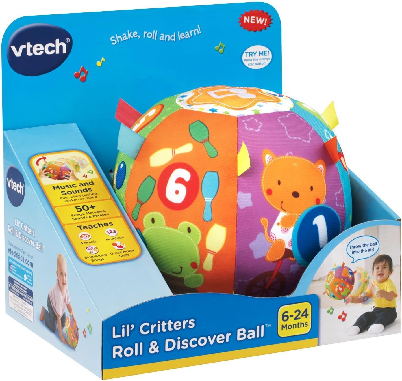 VTech Lil' Critters Roll & Discover Ball