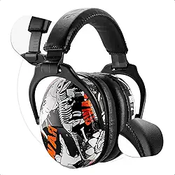 Abafador de Ruídos para Autismo Dobrável – Protetor de Ouvido com Redução de 22dB para Conforto Sensorial Infantil e Adulto.