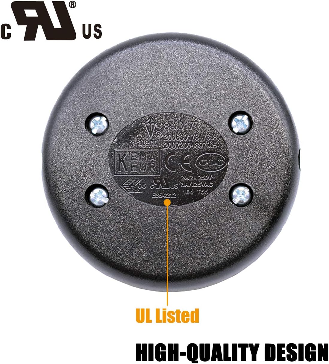 Amаzоn Crаzу 🔥 Dеаlѕ 2-Pack Floor Extension Cord Switch UL Listed, PLUSPOE Foot Pedal Push Switch Inline Lamp Light On-off Control 5Ft 18AWG Wire Cable Power Plug for LED lights, Halogen and Incandescent Bulbs lamp Suреr Sаlе 🛒 2-Pack Floor Extension Cord Switch UL Listed, PLUSPOE Foot Pedal Push Switch Inline Lamp Light On-off Control 5Ft 18AWG Wire Cable Power Plug for LED lights, Halogen and Incandescent Bulbs lamp