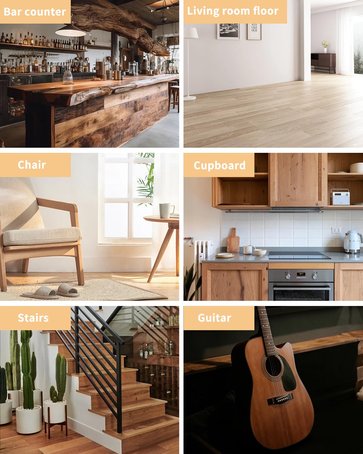 Kit de reacabado de suelos de madera laminada,11 colores de cera dura rellena de madera,Reparación fácil de azulejos, laminado,parquet ysuelos de,fundida para la reparación de grietas.