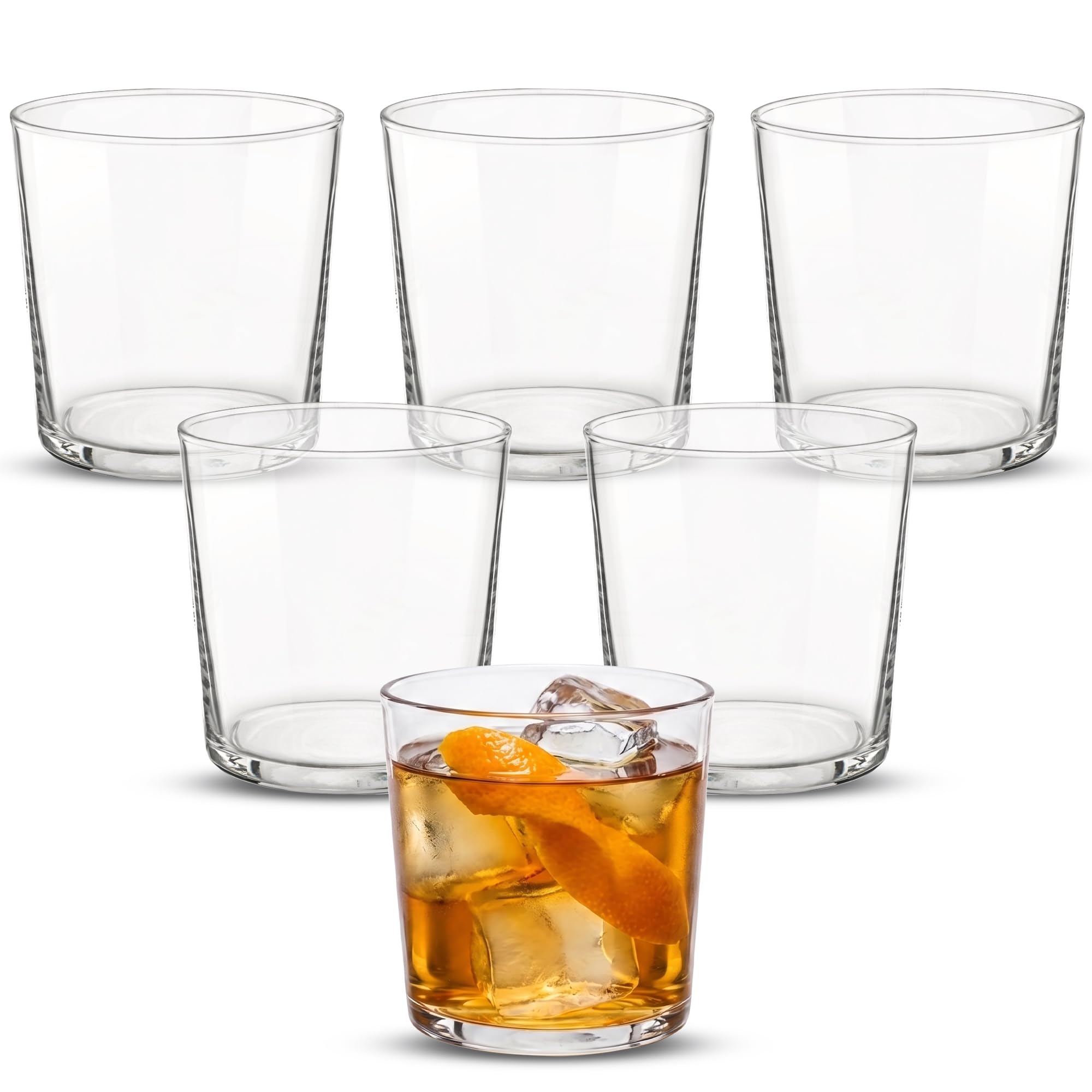 Bodega Tumbler 12 Oz - Clear, Set of 6