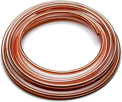 Miniatura 9 de Kit de tubos de línea de freno MuHize mejorado - 25 pies de 316 de cobre recubierto, tubo flexible, rollo de 25 pies 316" (incluye 16 accesorios)