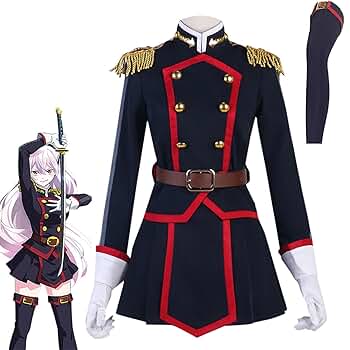 魔都精兵のスレイブ 羽前京香 コスプレフルセット ウィッグ付き 71kJwkygQTL._SY350_QL65_.jpg