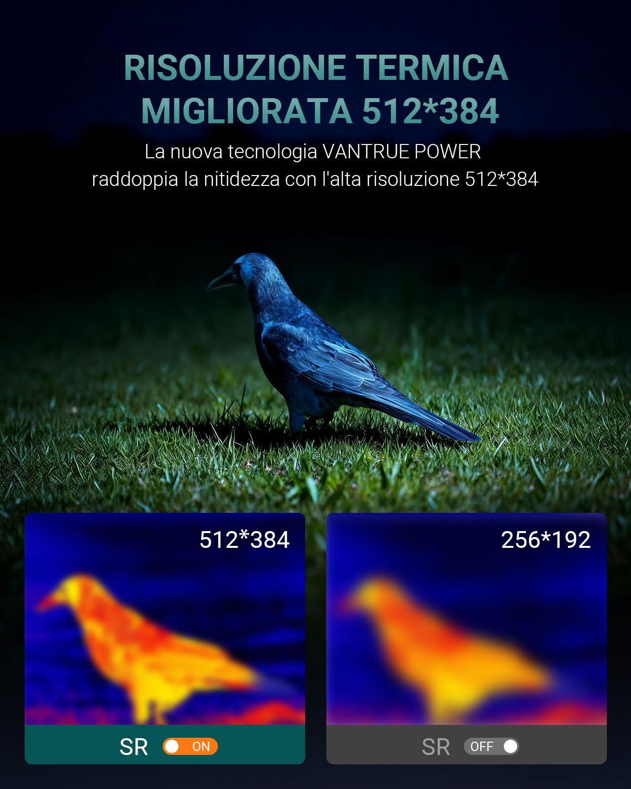TS1 | Telecamera termica per Android, fotocamera a infrarossi con risoluzione super 512×384, fotocamera a infrarossi con USB-C, da -20°C a 550°C, ispezione domestica 15x Zoom