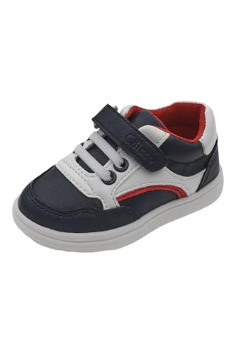 Chicco Sneaker Casual con Stringhe Elasticizzate, Patucos, Turquesa, 21 EU