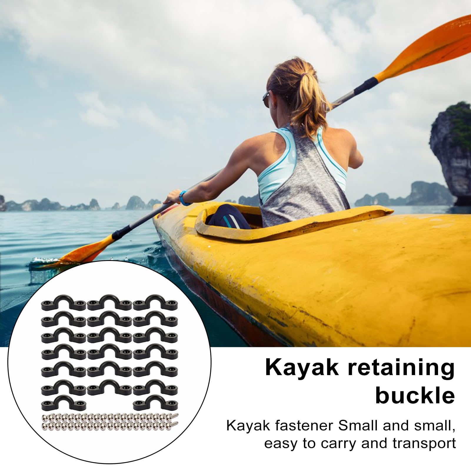 Feel Free 2pc Alloy Shaft Paddles (Lime, 240)