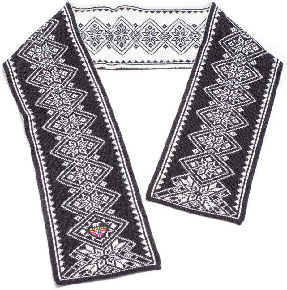 Norlender Diamond Snowflake Scarf for Men and Women