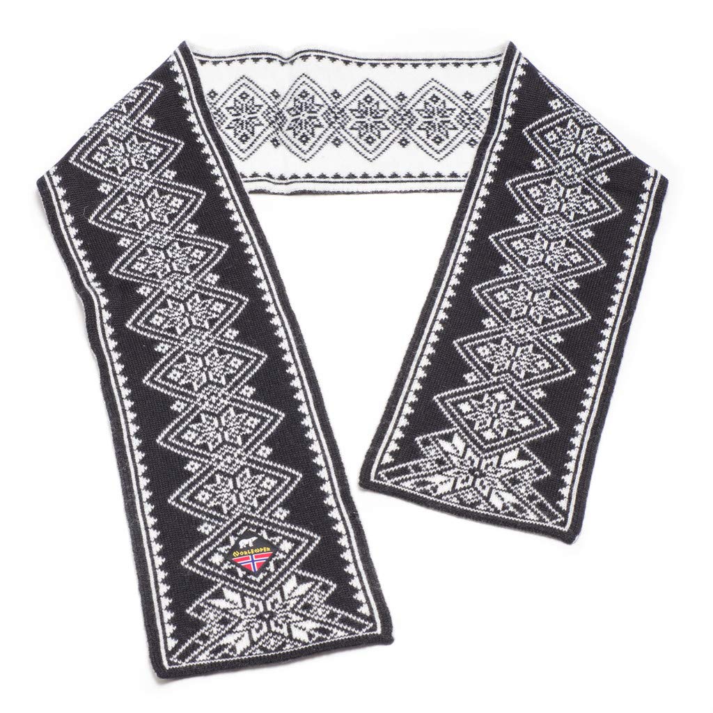 Norlender Diamond Snowflake Scarf for Men and Women