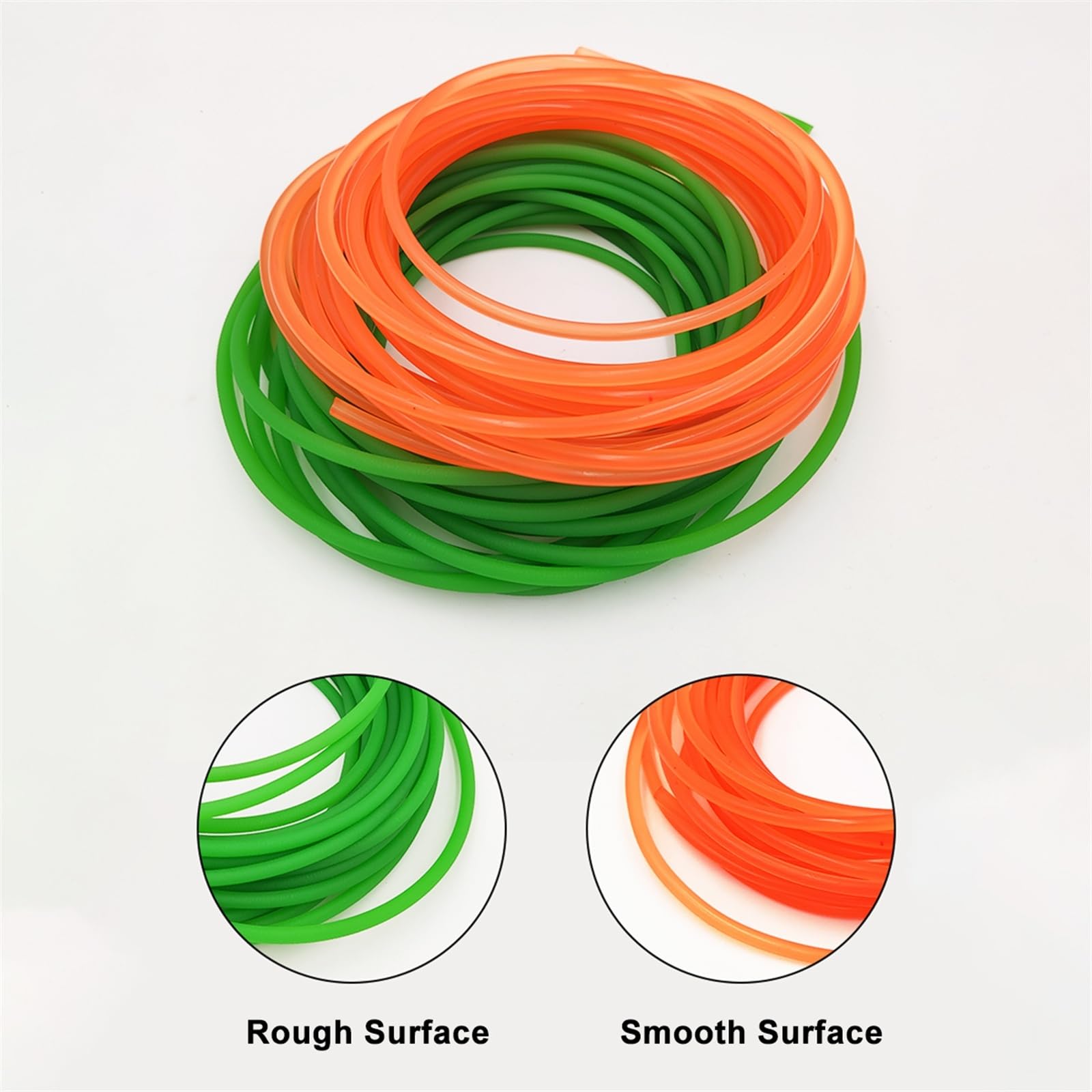 Cinghia trasmissione Trasportatori In Poliuretano Arancione 1 Metro Cinghia Trasmissione Tonda PU Diametro Del Cavo Scioglibile 2Mm 3Mm 4Mm 5Mm 6Mm 7Mm 8Mm 10Mm 12Mm 15Mm Cintura Trasmissione (Size :