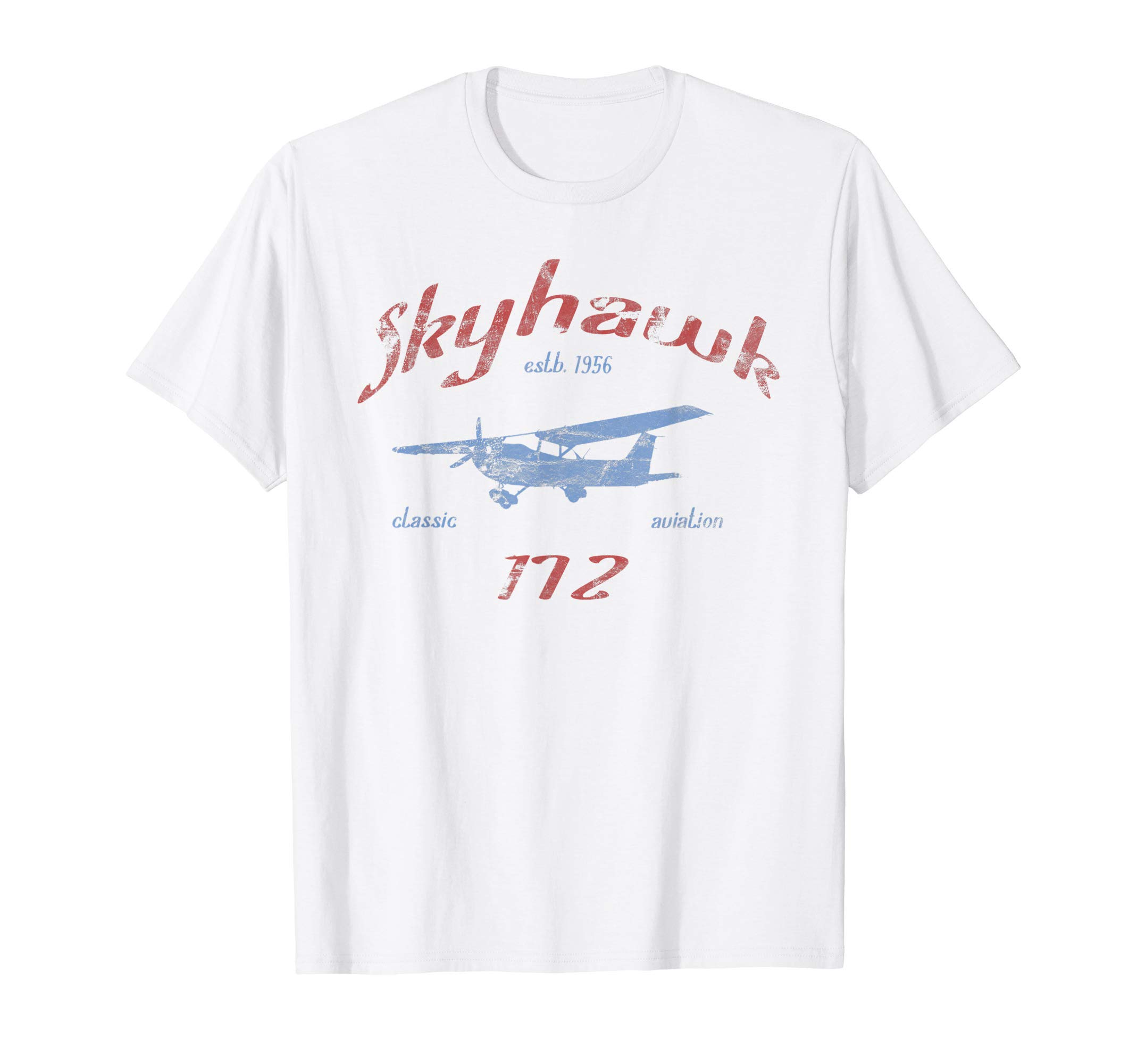 172 Skyhawk Airplane Classic Vintage Aviation Private PIlot T-Shirt