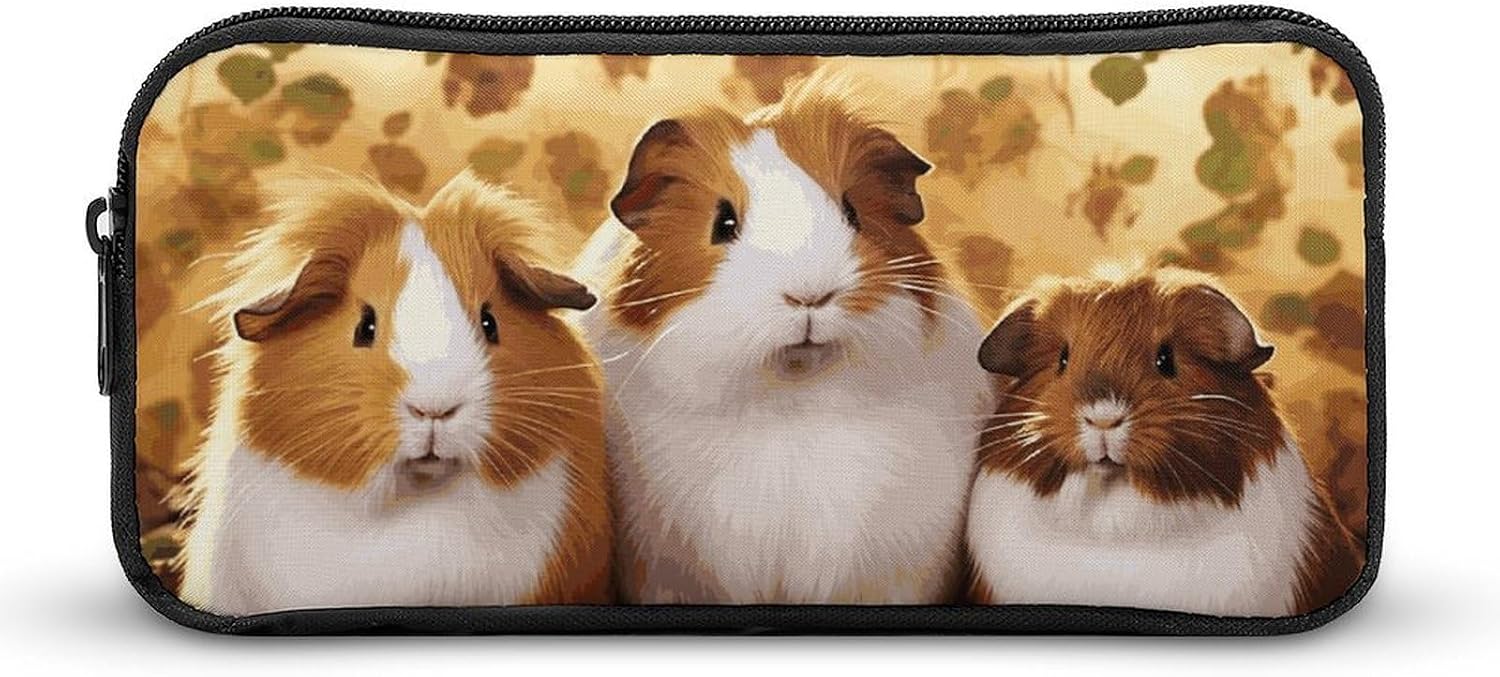 Guinea Pigs Pencil Case Large Capacity Pencil Pouch