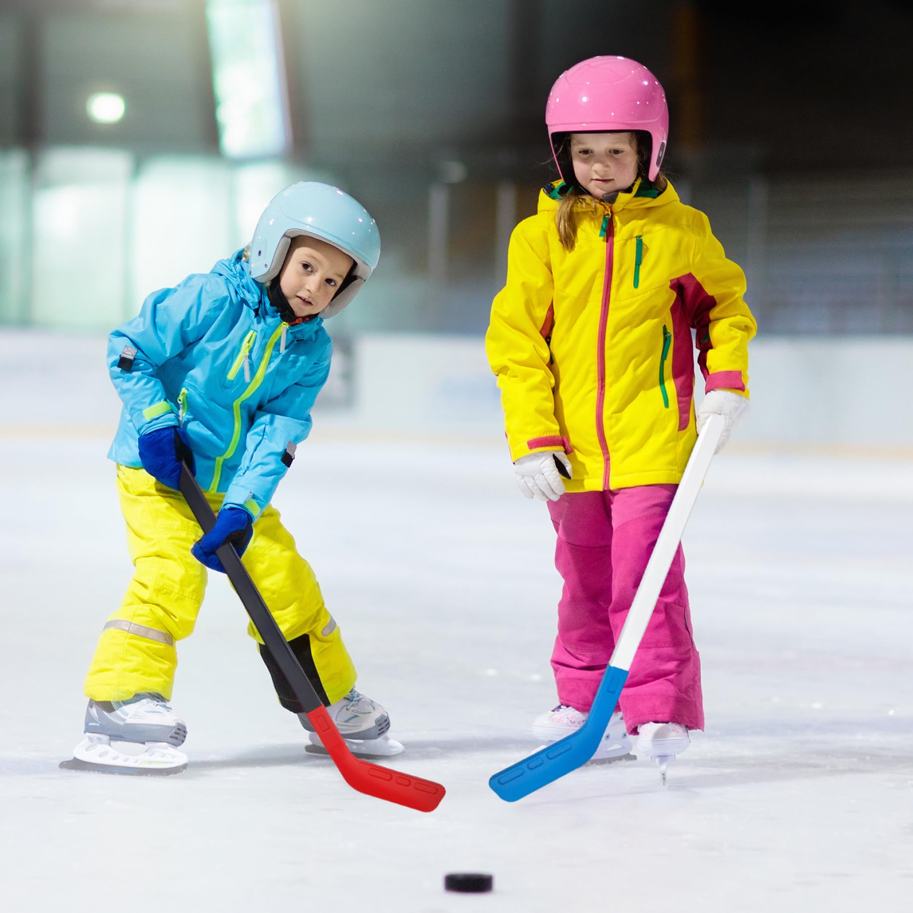 Ensemble de Hockey pour Enfants PP avec 2 Bâtons et 2 Balles