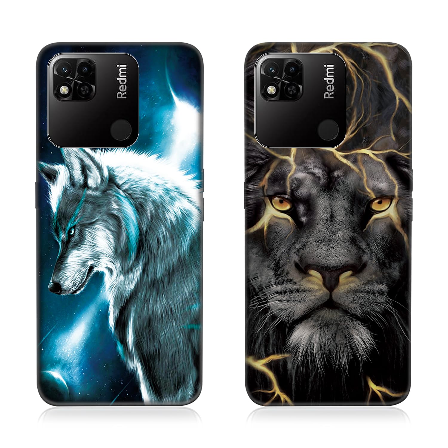 DiaryTown 2 Pezzi Cover per Xiaomi 12 Lite Custodia, Nero TPU Silicone Morbida Gomma Ultra Sottile Back Case con Bello Disegno Motivi Antiurto Protettivo Cover per Xiaomi 12 Lite 5G - Gatto