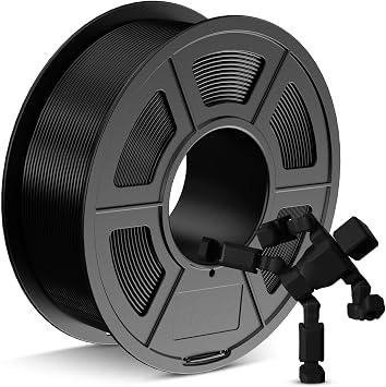 JAYO PETG Filament 1.75mm Black 1.1 KG, Strong Toughness PETG 3D Printer Filament Dimensional Accuracy +/- 0.02 mm, 2.4lbs Spool Fits for Most FDM 3D Printers