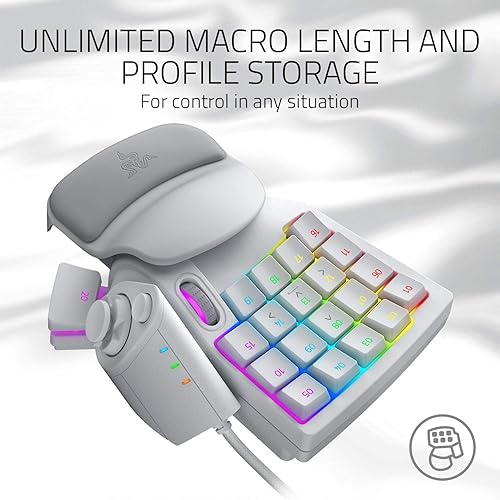 Vista 13 de Razer Orbweaver Chroma - Teclado de gaming, Negro clásico