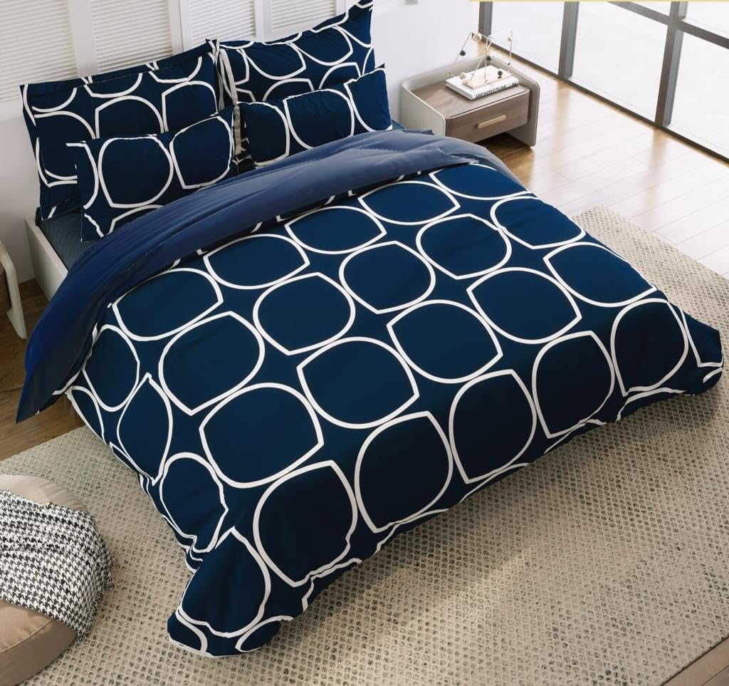 Buy Ab Home Decor Glace Cotton Feel King Size Duvet Cover II Comforter