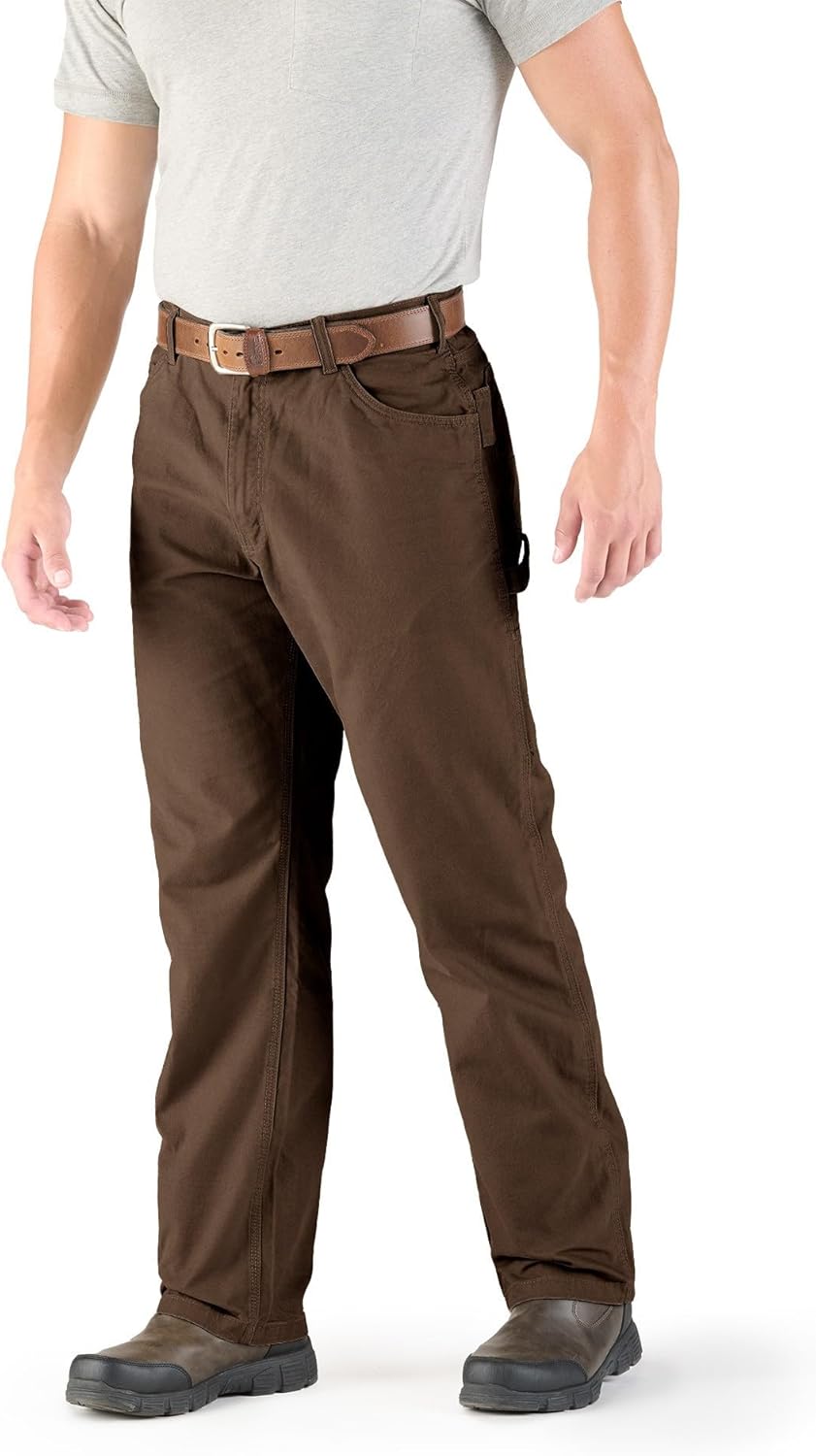 Berne Men's Heartland Washed Duck Relaxed Fit Carpenter Pant