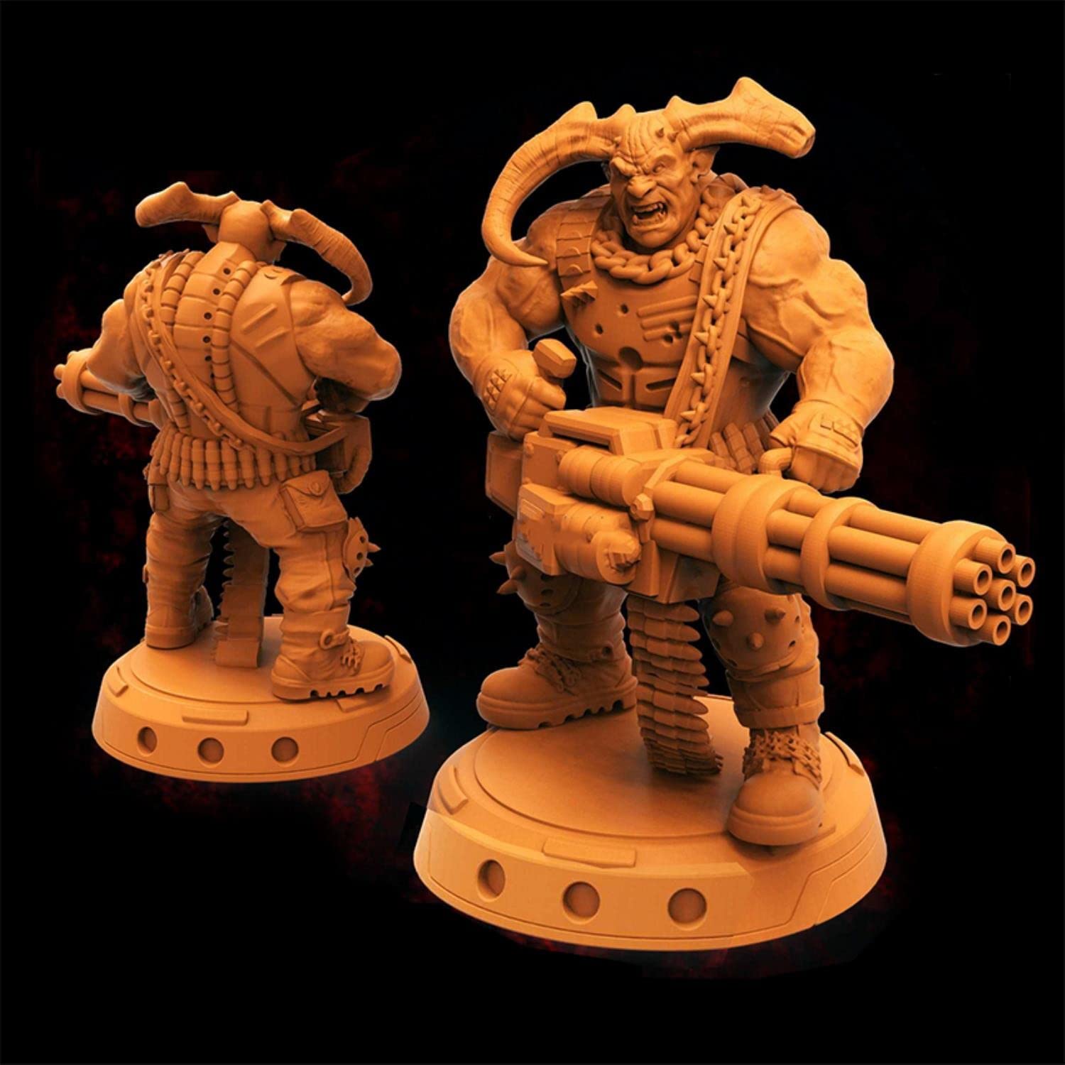 ZHANGJING 1/18 100mm 1/24 75mm Kit Modello in Resina Orco Soldato Smontato Non Verniciato RA-524