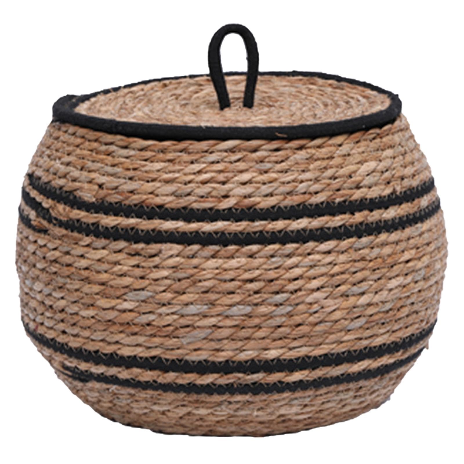 Storage Basket Decoration Woven Planter Basket for Bedroom Porch Living Room Style B-image-26