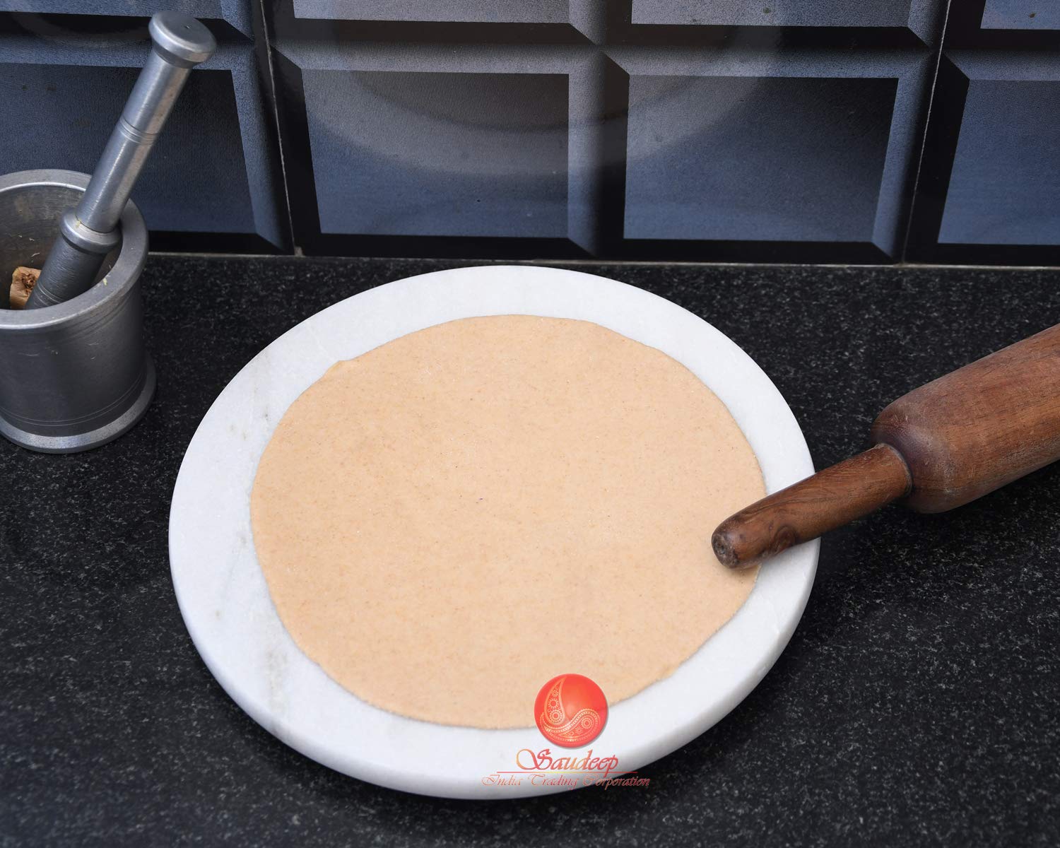 White Marble Roti Maker — Amazon image 2