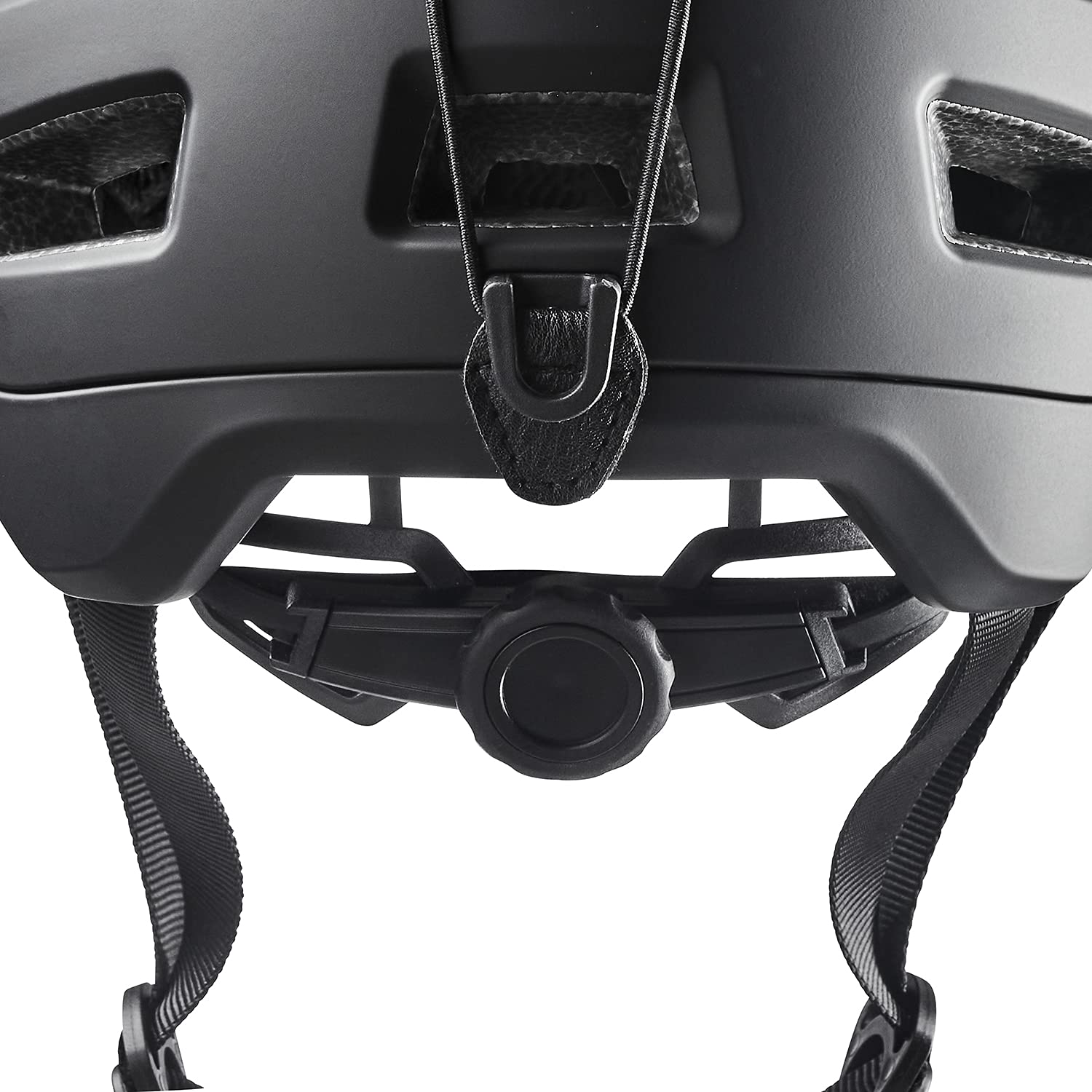 BLACK CREVICE Fahrradhelm Erwachsene I MTB-Helm I Fahrradhelm I Fahrradhelm Herren & Damen I Radhelm Fahrrad-Helm I Atmungsaktiver Fahrradhelm I Größenverstellbar
