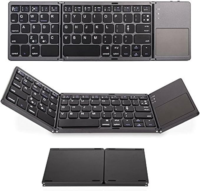 ikos device Foldable Bluetooth Wireless Portable Keyboard