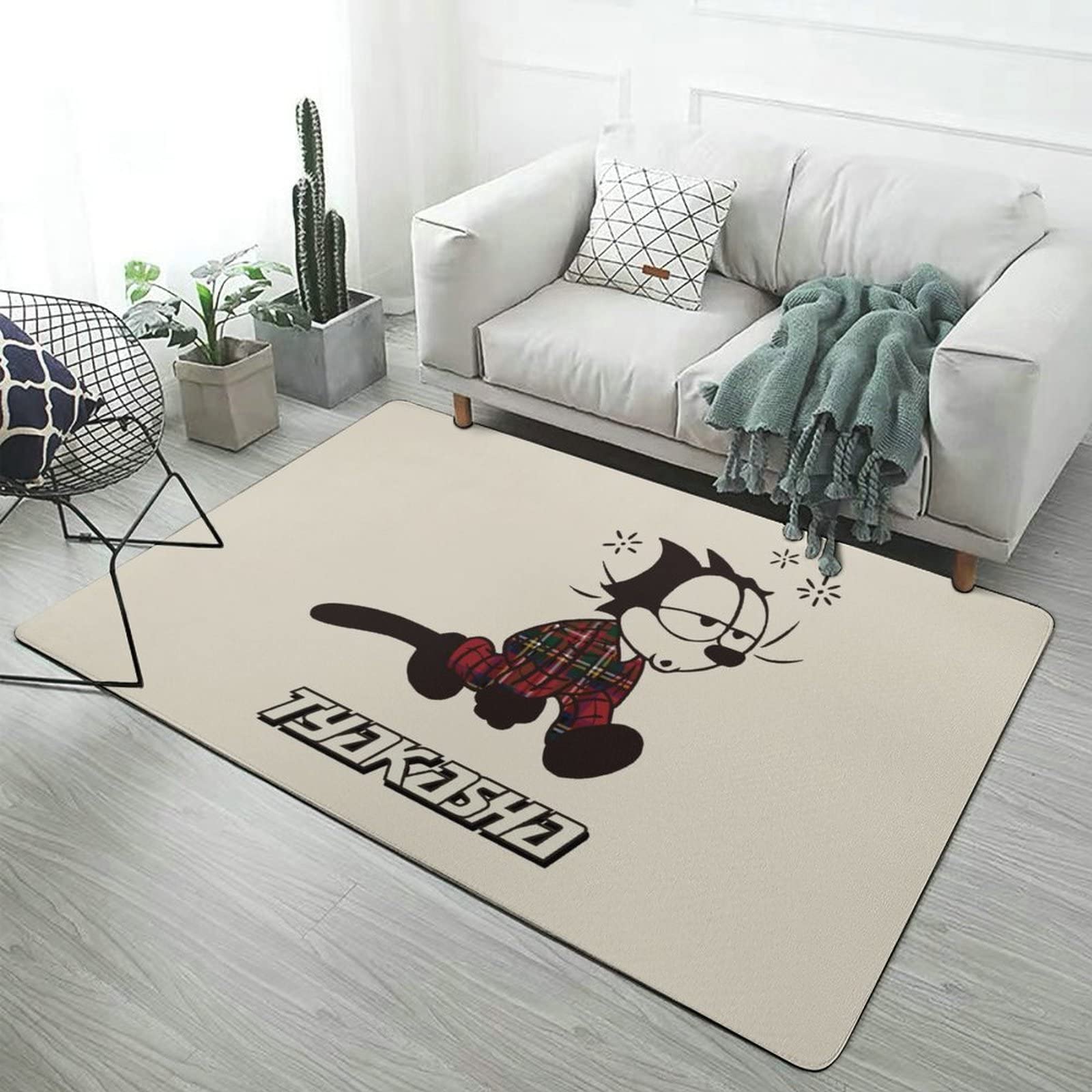 格安【おしゃれ好き必見】カーペット　ラグ(上記商品はサービス品になります) Amazon | フィリックスザキャット カーペット おしゃれ ラグマット