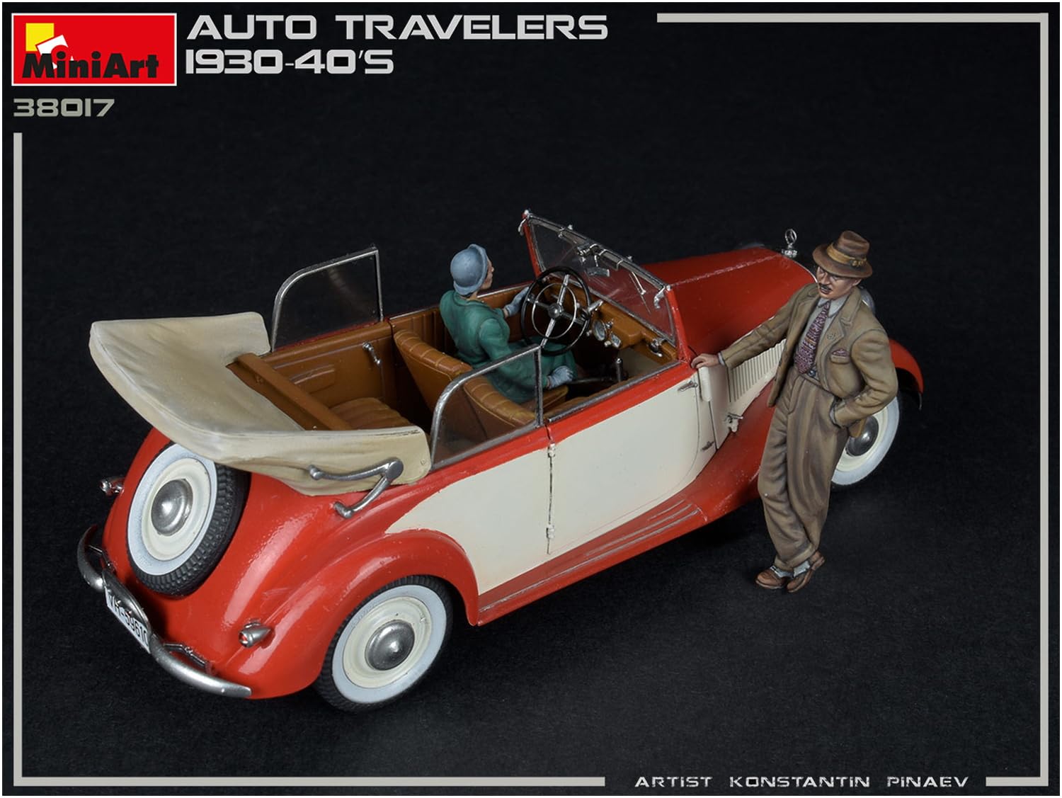 Amazon | ミニアート 1/35 自動車で旅行する民間人セット 1930-1940