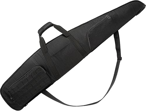 Equipamiento Soft Rifle Case Tactical Carry Shotgun Case con asa acolchada Bolsa de pistola resistente al agua con correa de hombro ajustable para