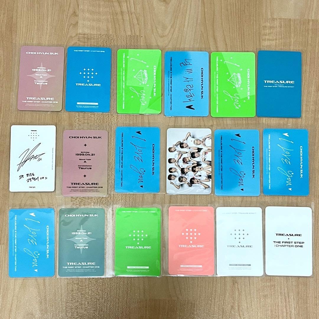 Amazon.co.jp: Treasure ヒョンソク トレカ 39枚 まとめ売り