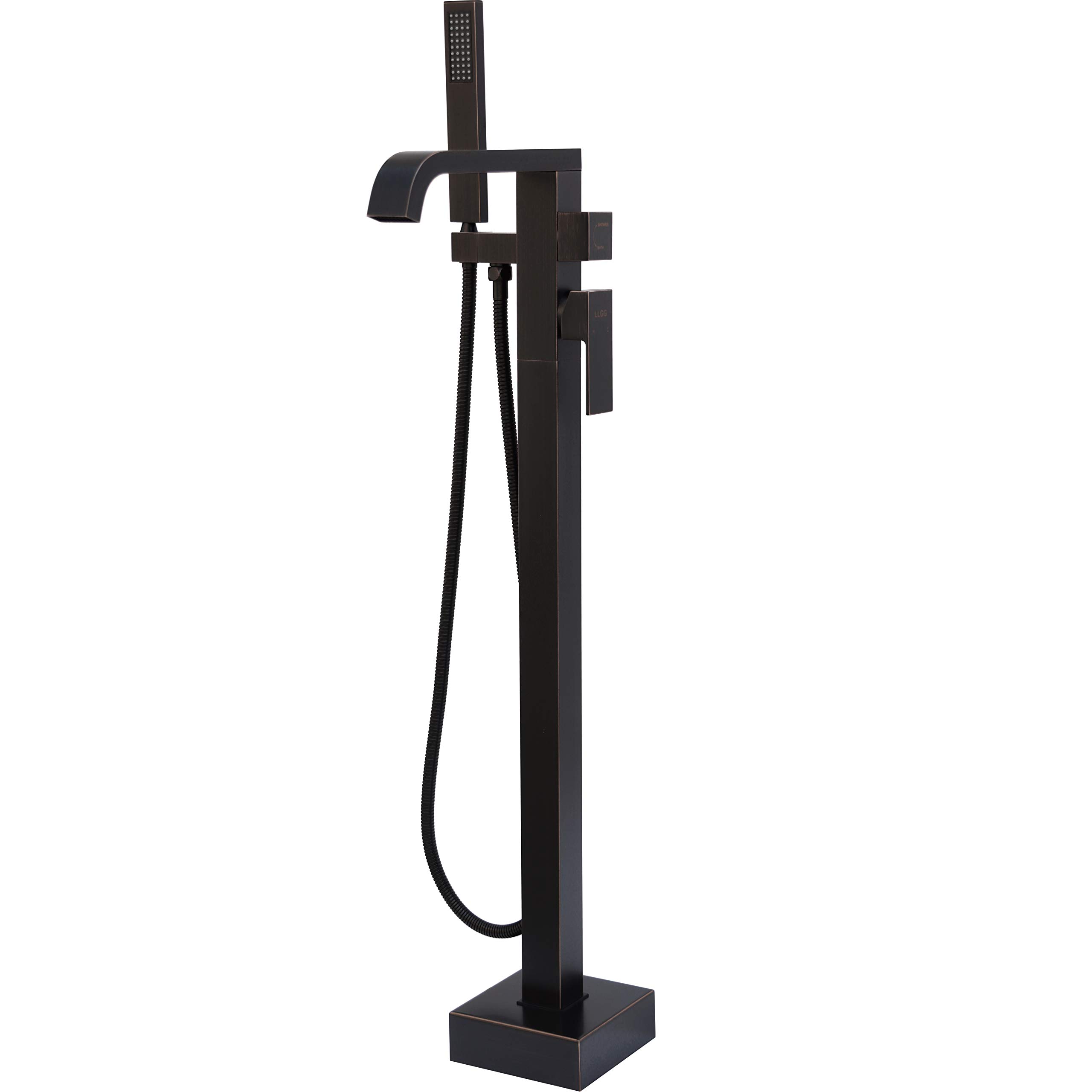 Buy LLGG Freestanding Tub Faucet Bathtub Filler Oil Rubbed Bronze High
