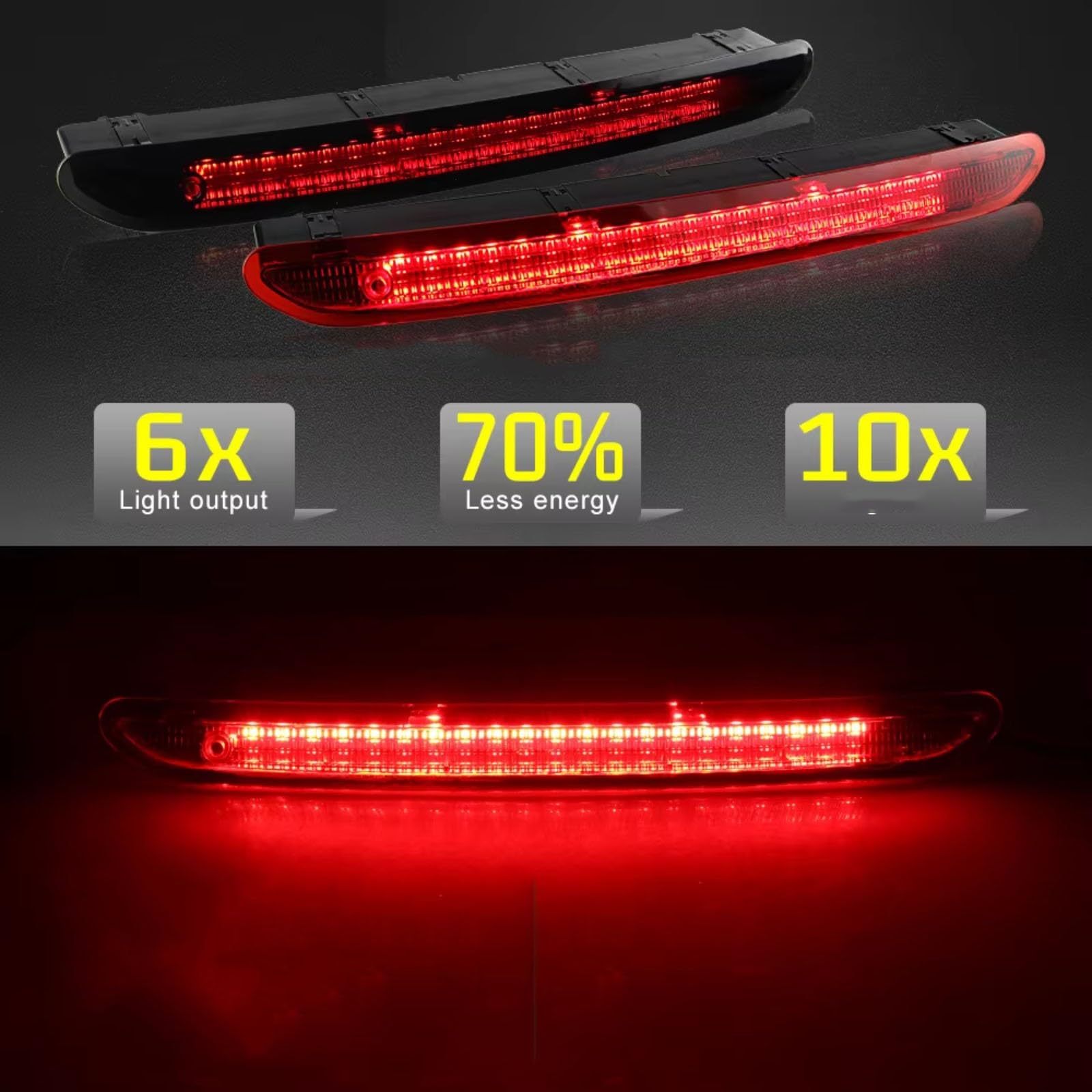 Luz Trasera Para Para Golf VII Para Estate BA5 2013-2019 5GG945087C Tercera Lámpara De Freno Luz Trasera Montaje de luces traseras