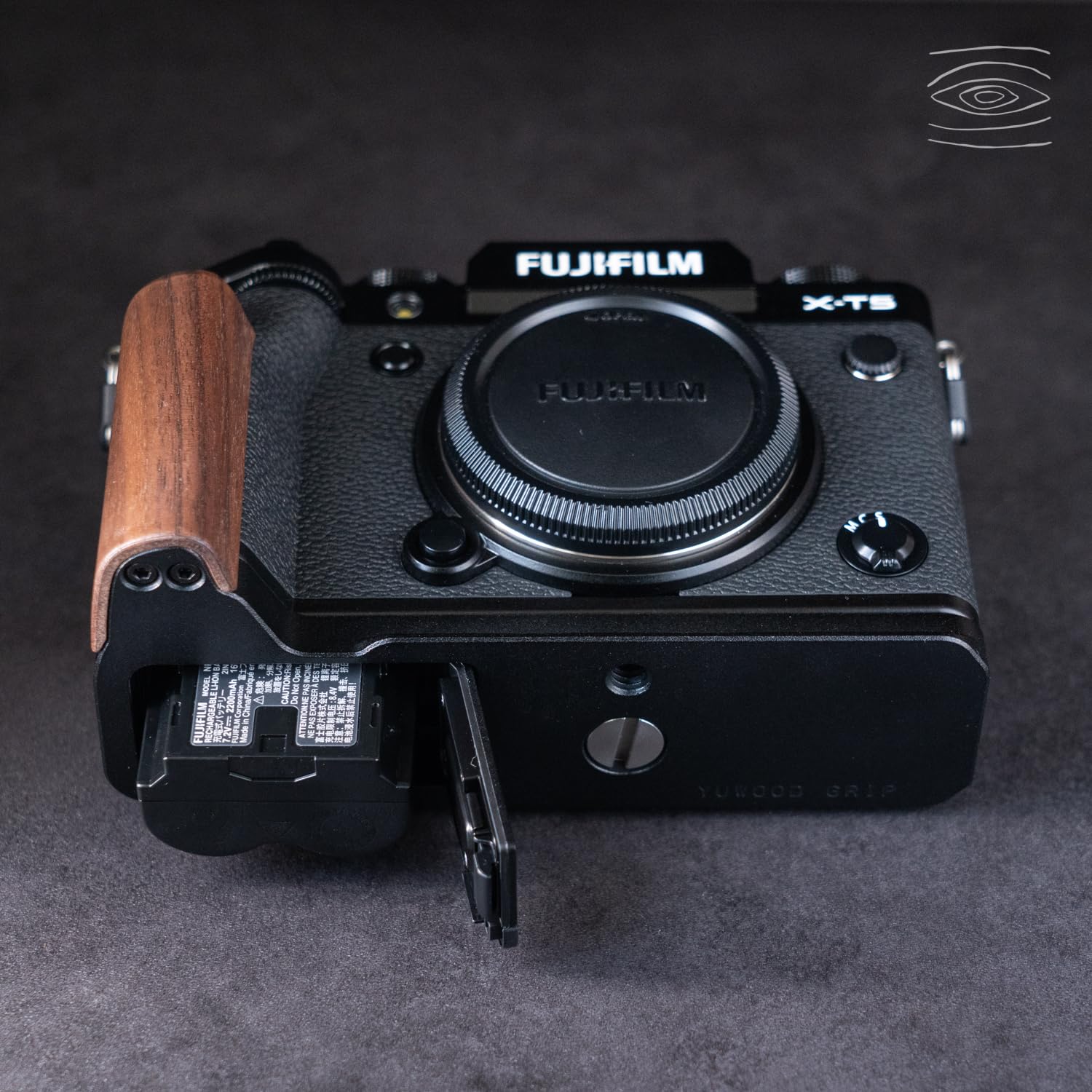 Amazon | 木製カメラグリップ X-T5 Fuji XT5 カメラ用 アルミニウム