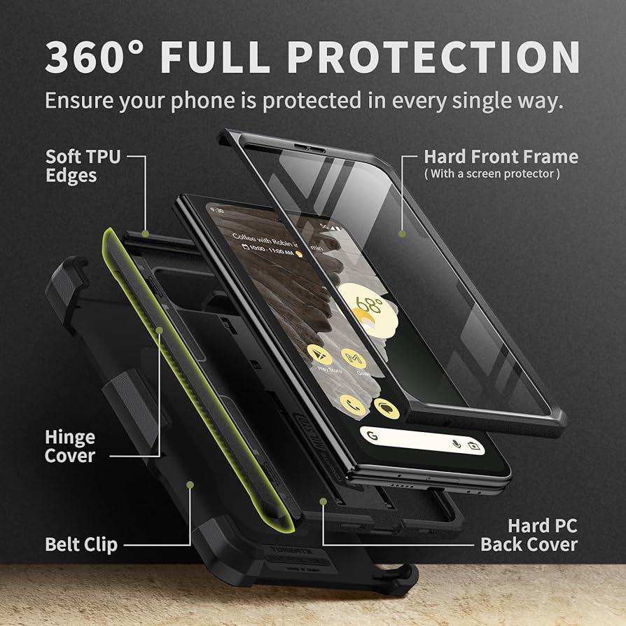 Amazon.co.jp: Tongate Google Pixel Fold用ケース（2023年