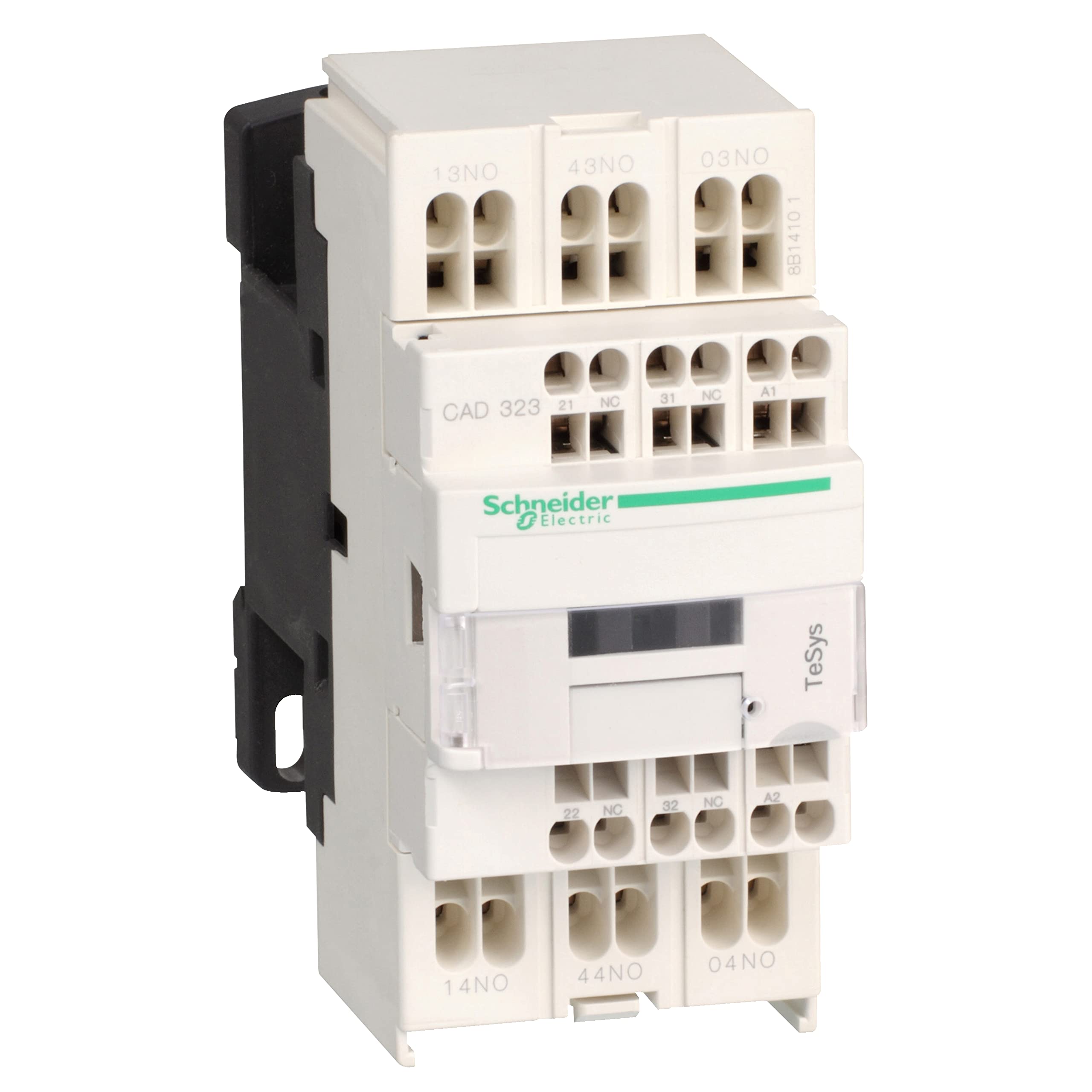 Relé CAD323F7 Schneider Electric de 110V para evitar fallos en automatismos 8