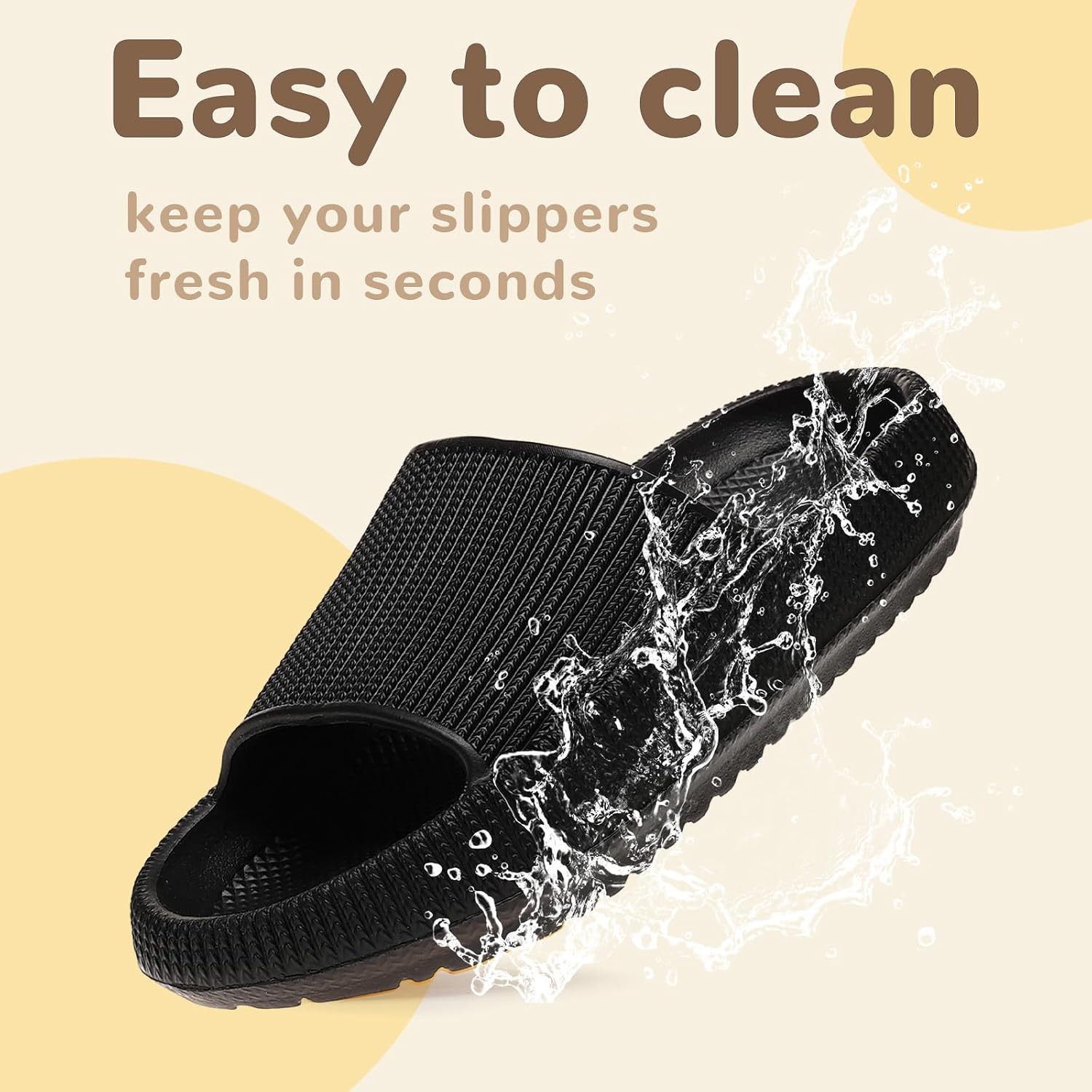 rosyclo Cloud Slides for Toddler Kids Boys Girls Pillow Cushion Sandals