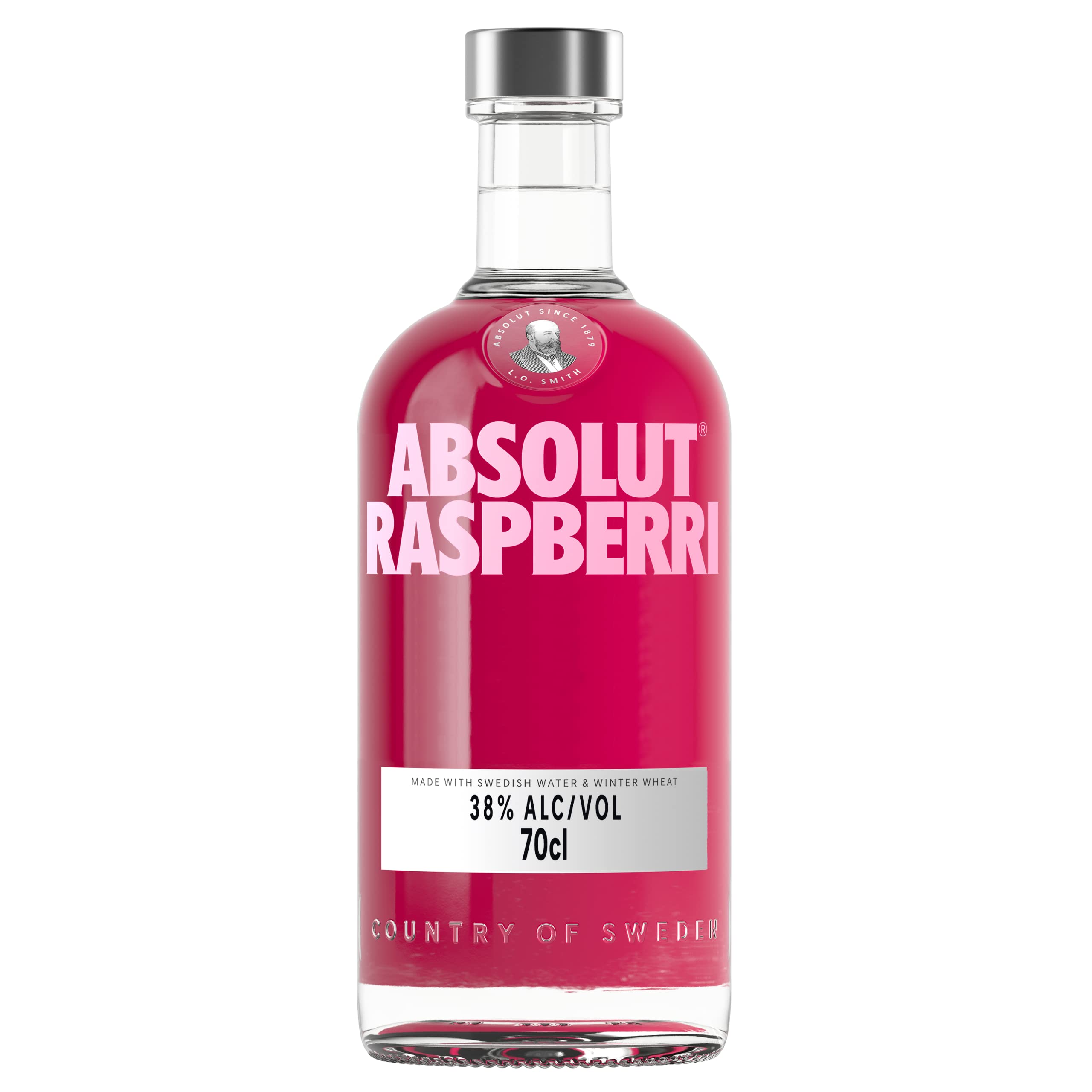 Absolut Vodka Lime 70cl 40% & Vodka Framboise 70cl 38%