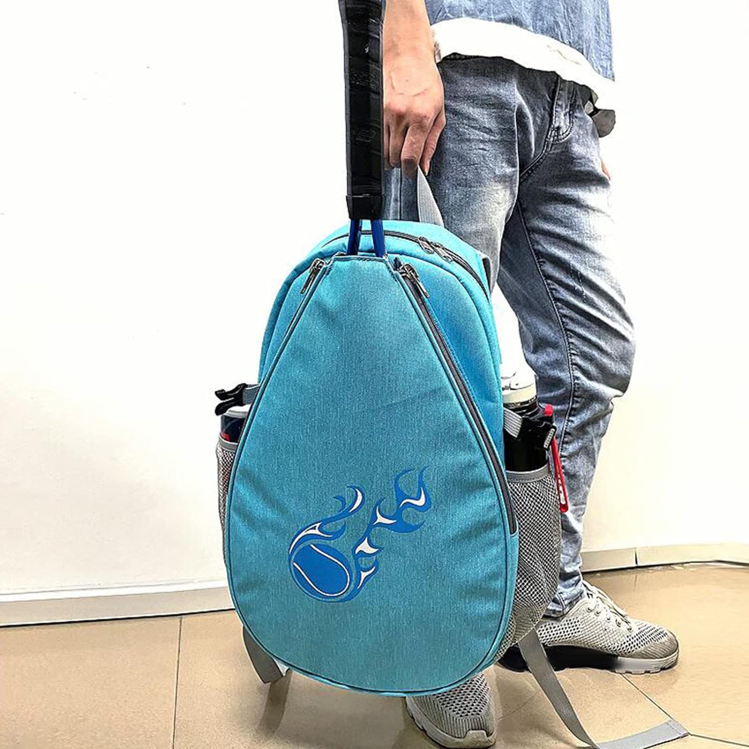 Amazon.co.jp: YinFENG テニス リュック テニスバッグジュニア 靴が