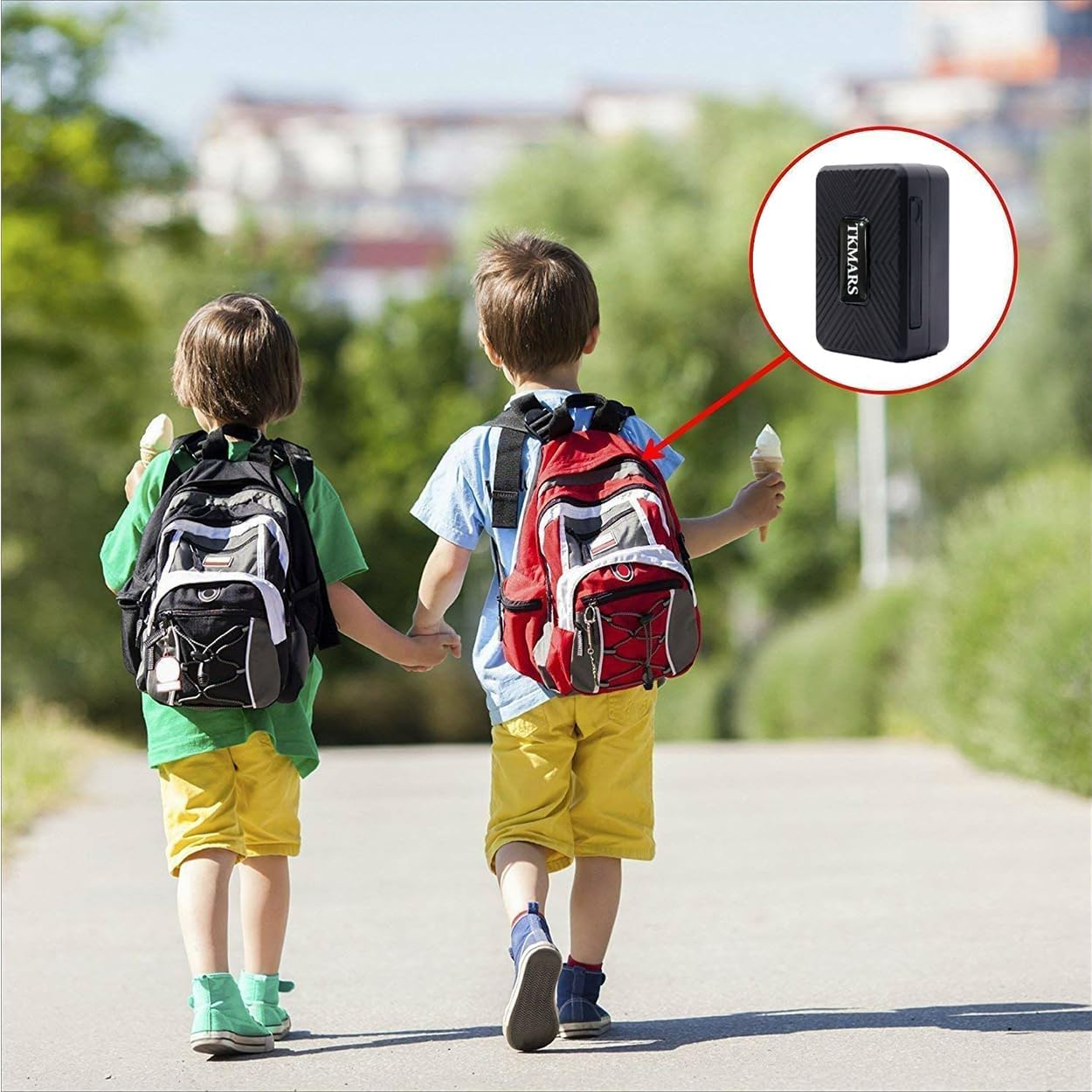 TKMARS 4G Mini GPS Tracker for Vehicles, Real-Time Tracking, 60-Day Battery Life, Magnetic GPS Tracking Devices for Car, Motorcycle, Kids, Anti-Theft Subscription Required TK913E