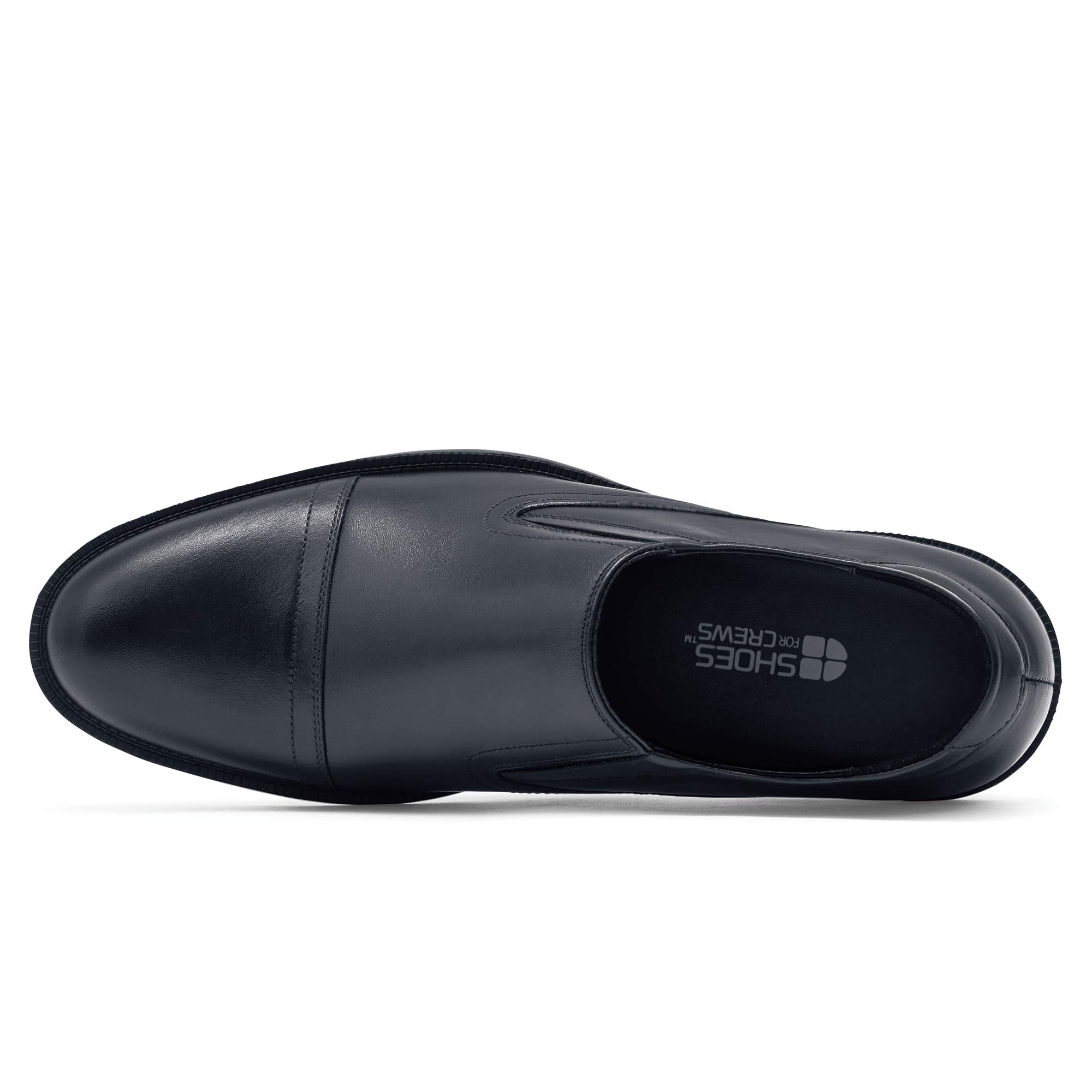Shoes for Crews Schuhe Statesman – Bequeme Lederschuhe, gepolsterte Einlegesohlen, Rutschhemmende Laufsohle, klassischer Stil für Büro - für Herren